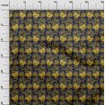 thumbnail image 2 of oneOone Cotton Cambric Fabric Leaves & Floral Block Print Sewing Fabric BTY 56 Inch Wide, 2 of 4