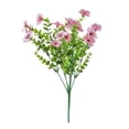 thumbnail image 1 of Pompotops 7-pronged Violet Simulation Flower Bouquet Decoration And Flower Arrangement Clearance, 1 of 8