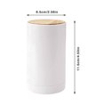 thumbnail image 3 of Upgrade Up Qtip Holder For Qtip Dispenser Bathroom Organizer Bathroom Toothpick Holder Fabric Clothes Organizer Storage Moving Medium Storage Storage Container 30 Gallon Storage with Lids Pretty, 3 of 9