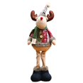 thumbnail image 2 of Christmas Santa Snowman-Reindeer Christmas Decoration Leg Table Mantel Decoration, 2 of 3