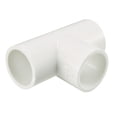 thumbnail image 1 of Unique Bargains Raccord de Tuyau en PVC 20mm en Forme de T, 1 of 4