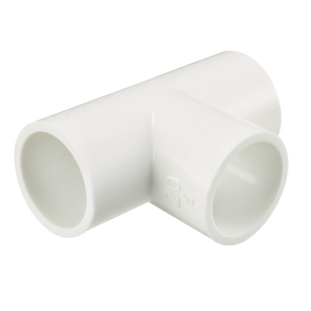 Unique Bargains Raccord de Tuyau en PVC 20mm en Forme de T