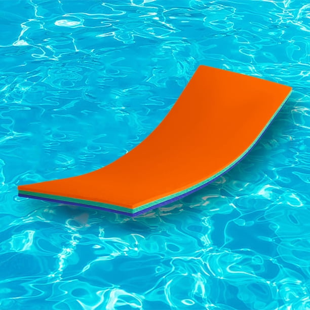 Matelas Flottant XPE Pour Piscine – Tapis De Piscine Pliable 120 X 55 Cm – Léger, Doux, Idéal été