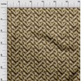 thumbnail image 3 of oneOone Georgette Viscose Dark Olive Green Fabric Abstract Sewing Craft Projects Fabric Prints By Yard 42 Inch Wide, 3 of 4