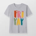 thumbnail image 2 of WRKEKC T-Shirts pour Garçons 1-12 Ans Imprimé Fryay Manches Courtes Col Rond Tenue Décontractée pour Enfants Tissu Doux Coupe Confortable Tenue Quotidienne Tenue d'Été, 2 of 4