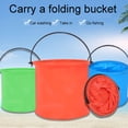 thumbnail image 4 of Aodebiao Collapsible Silicone Bucket – 5-Color Portable Water Pail for Kids, Camping, Car Washing & Travel | Compact, Lightweight (12oz, 8.5” Foldable Design)​​, 4 of 4
