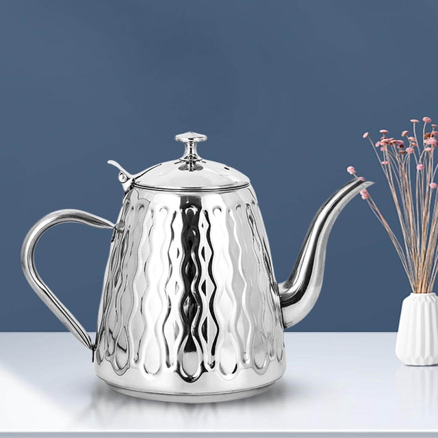 Xingzhi Tea Kettle Fast Heating Coffee Brewer Pot Tea Warmer for Induction Electric Argent