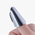 thumbnail image 4 of Finger Guard Protector For Peeling Shelling Vegetables Nuts Edamame Pistachios Safe Comfortable Fit Kitchen Tool Set Of 3 0.03 Lbs, 4 of 9