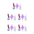 thumbnail image 3 of Maytalsory Shaver Shaping Tool for and Pubic Skin Hair Starfish 5Set, 3 of 6