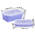 thumbnail image 3 of Boîte à Lunch Pliable en Silicone 350 ml, 3 of 4