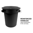 thumbnail image 2 of Poubelle extérieur RAMTUFF Noire 77L, 2 of 4