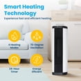 thumbnail image 2 of Senville 1500W Ceramic Tower Space Heater, 2 of 7