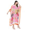 thumbnail image 3 of Robe Maxi pour Femmes en Polyester, Caftans, Robe Ample, Grande Taille, Manches Kimono, Long Kaftan, Robes de Soirée, Kaftan Décontracté d'Été, 3 of 6