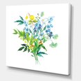 thumbnail image 3 of Designart Guirlande de fleurs des prés Art mural sur toile, 3 of 4