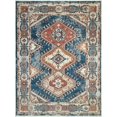 thumbnail image 1 of Tapis Sahara Oxford 5 Pi. 3 Po. x 7 Pi. 1 Po., Bleu, 1 of 1