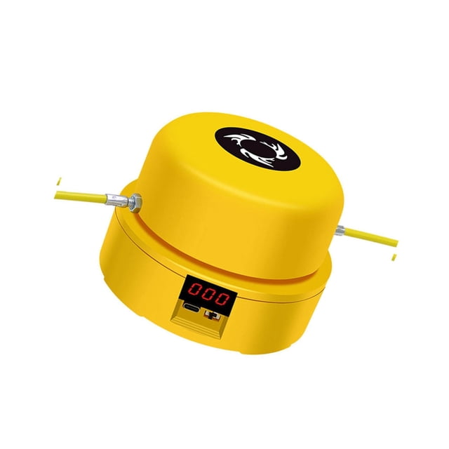 Xingzhi Jump Rope Machine Remote Control Skipping Rope for Entertaining Sports Yellow