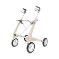 thumbnail image 1 of byAcre Carbon Fiber Rollator with 16.5" W x 24" H Regular Seat, White, 1 of 7