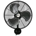 thumbnail image 1 of Hurricane Wall Mount Fan - 20 Inch, Pro Series, High Velocity, Heavy Duty Metal Wall Mount Fan for Industrial, Commercial, Residential, and Greenhouse Use - ETL Listed, Black, 1 of 5