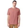 thumbnail image 1 of Hanes Mens Big ComfortWash Garment Dyed Short Sleeve Tee, S, Mauve, 1 of 1