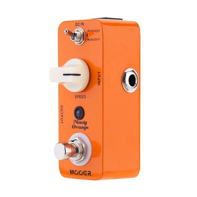 Mooer Ninety Orange Micro Mini Analog Phaser Electric Guitar Effect Pedal True Bypass