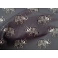 thumbnail image 4 of oneOone Organic Cotton Voile Fabric Elephant Block Printed Craft Fabric BTY 42 Inch Wide, 4 of 4