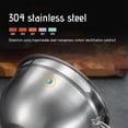 thumbnail image 4 of EGNMCR Kitchen Gadgets, Kitchen Accessories Stainless Steel Mixing Bowls，1PC Rust Steel Thickened Multi-Functional Large Basin Stainless Steel Basin Set Soup Basin Stainless steel basin, 4 of 6