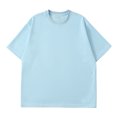 thumbnail image 1 of Dvkptbk Men Mode Décontractée Chandail Col Rond Manches Courtes T-Shirt Tops en Liquidation, 1 of 3