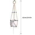 thumbnail image 1 of Promotion Liquidation Support de Plante Nature Panier Suspendu Intérieur Panier de Jardinière Extérieur, 1 of 6