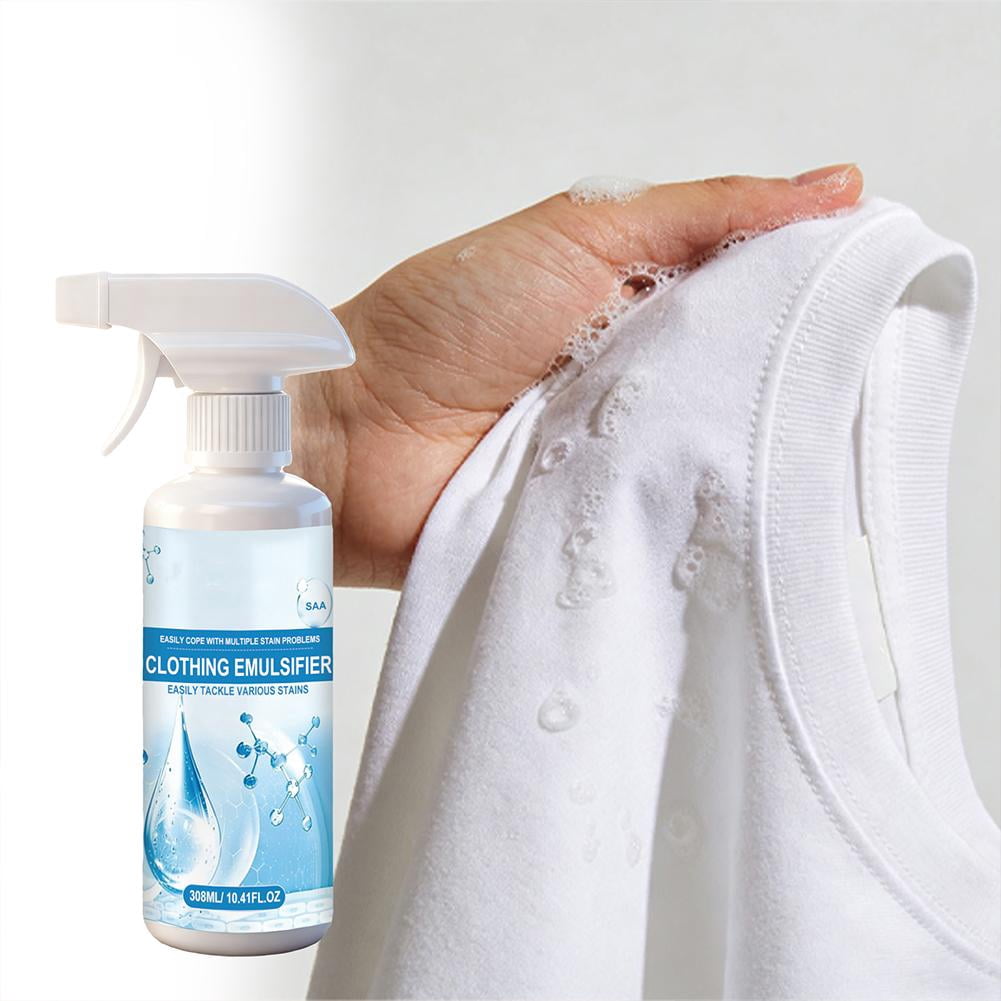 Stain Remover Spray Cleaning Household Cleaning Essentials, Removes Oil, Paint, Wine, Coffee & Pet Stains Eco-Friendly Fabric Cleaner 1Pack