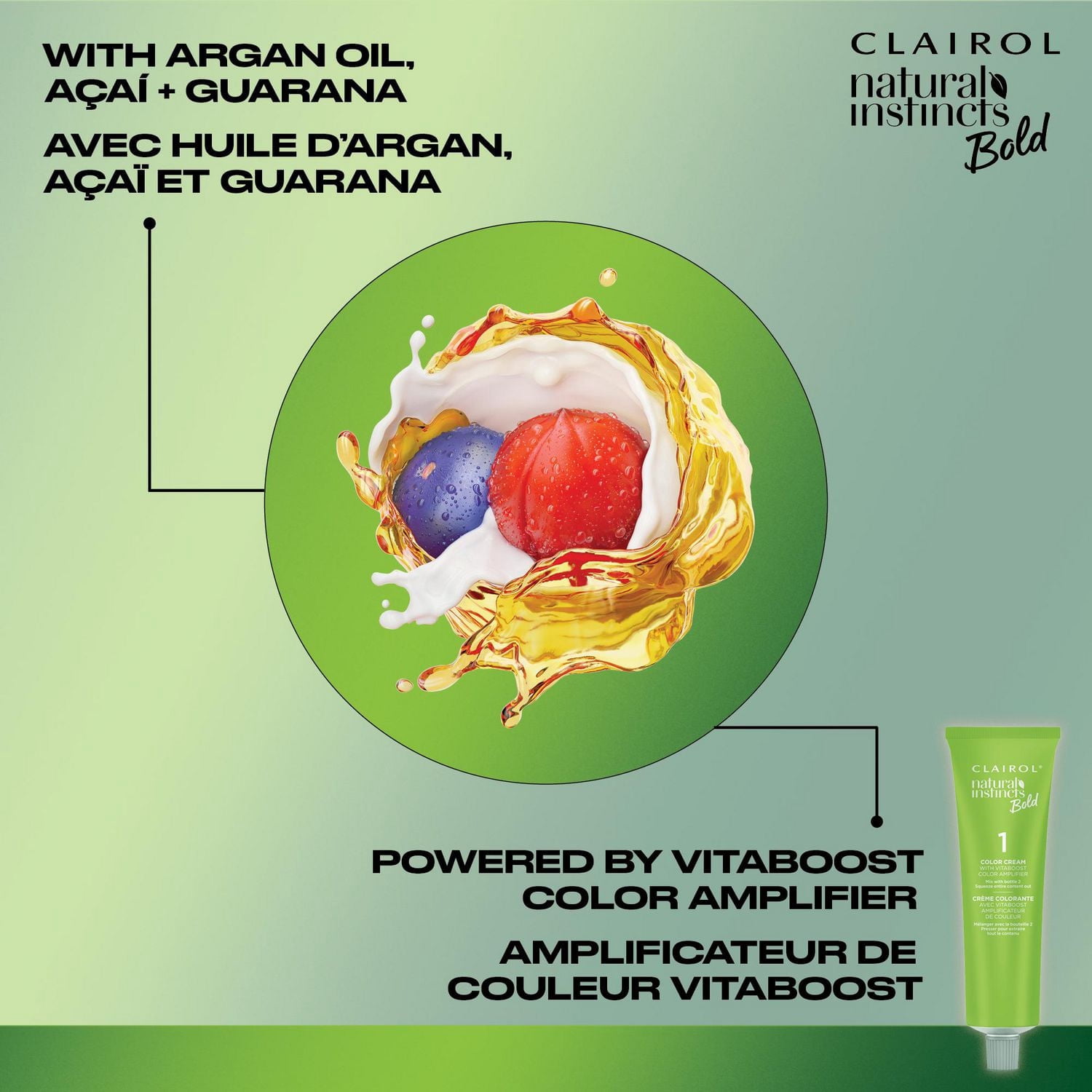 Clairol Natural Instincts Bold coloration permanente sans ammoniaque