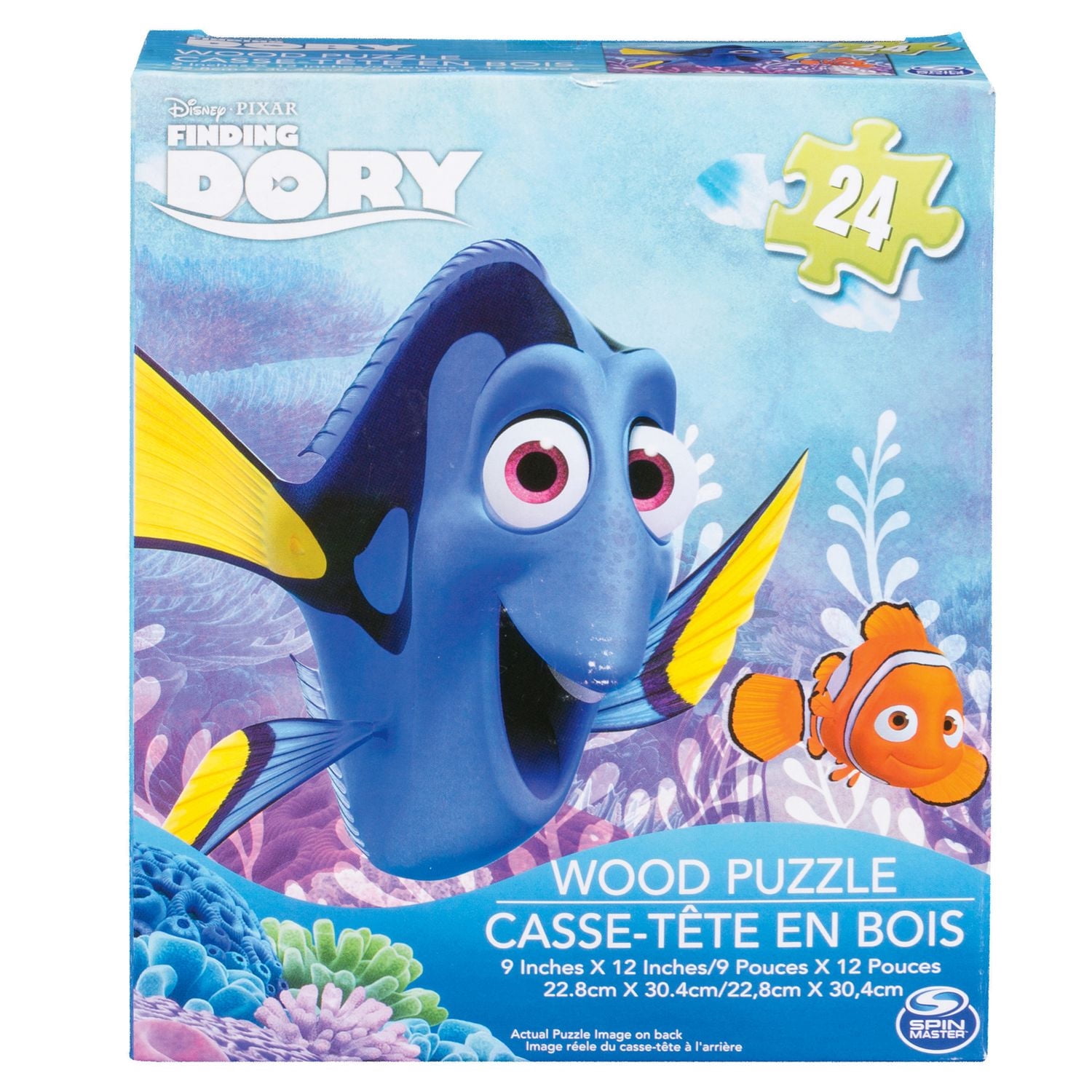 Cardinal Games Finding Dory 24 Piece Wood Jigsaw Puzzle
