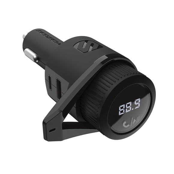 Chargeur rapide pour l’auto transmetteur Bluetooth et FM BTFM9-SP Scosche 12 watts à double ports