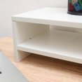 thumbnail image 4 of OUNONA 1Set Supporting Shelf Computer Desk Organizer Tier White Wood for Office Study Back to School, 4 of 4