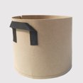 thumbnail image 2 of (5 Packs) Thickened Felt Planting Bag Non-woven Tree Planting Bag-2 Gallon Double Handles (20*20CM), 2 of 14