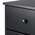 thumbnail image 2 of Kingfisher Lane 6 Drawer Lingerie Chest in Black, 2 of 4