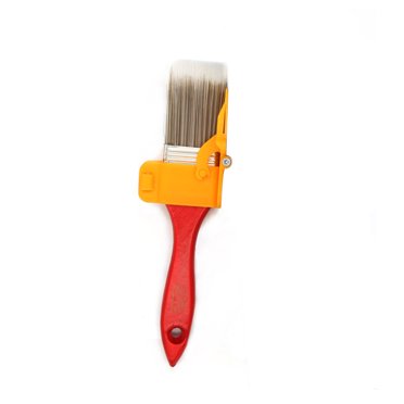 Yeacher 1 Set Profesional Edger Paint Brush Home Household Decoration Interior Wall Roof Detail Paint Brush Multifunctional Household Cleaning Brush