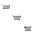 thumbnail image 3 of VONKY Retro Iron Plants Flower Bucket Planter Metal Vase Home Decor Pail Flower M 3Set, 3 of 6