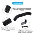 thumbnail image 4 of 1 Pair Mountain Bike Handle Bar Grip Wrap Bicycle Brake Lever Non-slip Silicone Cover Protector, 4 of 9