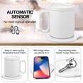 thumbnail image 4 of FlyFlise Chauffe-Tasse USB avec Chargeur Sans Fil 2 en 1, Chauffe-Tasse à Café pour Bureau, 4 of 8