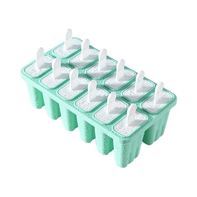Agiferg Popsicle Molds 12 Pieces Silicone Ice Molds Tray Mold Reusable Easy Ice Maker