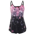 thumbnail image 4 of FhsagQ Ensembles de Maillots de Bain pour Femmes Ensemble Tankini Maillots de Bain pour Femmes Maillots de Bain Imprimés 2 Pcs Maillots de Bain avec Shorts Robe de Bain Athlétique Ensembles de Maillots de Bain pour Femmes Justaucorps Résille Gris TG, 4 of 6