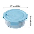 thumbnail image 3 of Wzzjkit Glass Bento Box Can Be Microwave Oven Students Heated Lunch Box Office Fresh-keeping Box, 3 of 6