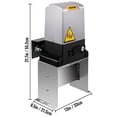 thumbnail image 2 of VEVOR Sliding Gate Opener 3300 LBS Automatic Sliding Gate, Gate Opener Motor with 2 Remote Controls, 230 ft Remote Distance Driveway Rolling Gate, Automatic Sliding Gate Opener for Sliding Gate, 2 of 9