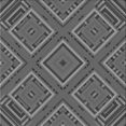 thumbnail image 1 of Ahgly Company Tapis d'Intérieur Lavable à la Machine, Carré, Transitionnel, Gris, Tapis de Zone, 7 Pieds Carré, 1 of 7