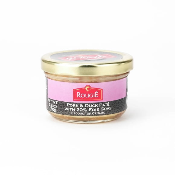 Rougie Duck and Pork Pate with 20% Foie Gras - Product of Canada, 80 g