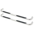 thumbnail image 3 of Westin Automotive Nerf Bar 23-1310 E-Series; With Step Pads; 3 Inch Round Bent; Polished; Stainless Steel; Without End Caps; Rocker Panel Mount, 3 of 5