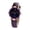 B, variant on TopLLC Women's Watch Easy Read Wrist Watch And Stylish Luxurious Dial Mirror Leather Strap Watch Fashion Watch for Women