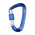 thumbnail image 2 of Étui Mousqueton avec Verrou à Vis et Porte, Mousqueton Robuste 12 Kn pour Hamac, Camping, Randonnée, Backpacking, 2 of 8