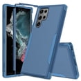 thumbnail image 1 of Supershield Case for Samsung Galaxy S22 Ultra 5G, Dual Layer Military Grade Drop Proof Protective Cover Hard Shell Sturdy Durable Phone Case - Blue, 1 of 3