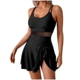 thumbnail image 1 of Maillots de Bain une Pièce en Maille Transparente pour Femmes, Contrôle du Ventre, Robe de Bain, Tenue de Bain, 1 of 6